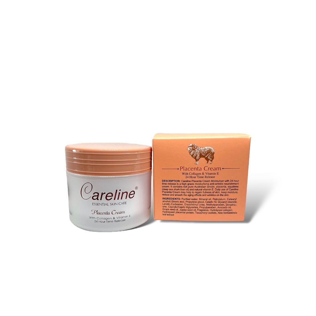 Careline Placenta Cream ESSENTIAL SKIN CARE 100ml.